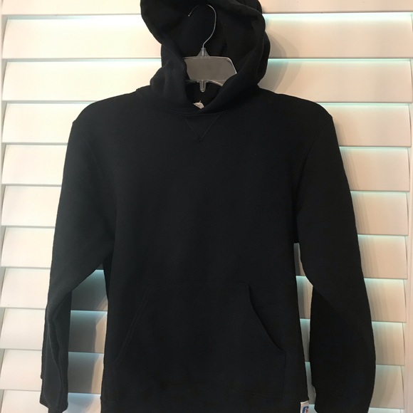 youth large black hoodie